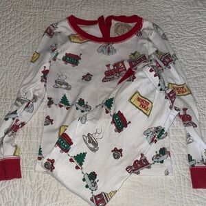 The Beaufort Bonnet Company Red Trim Pajama Top